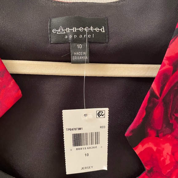 NWT Connected Apparel Dress size 10 - Picture 5 of 6